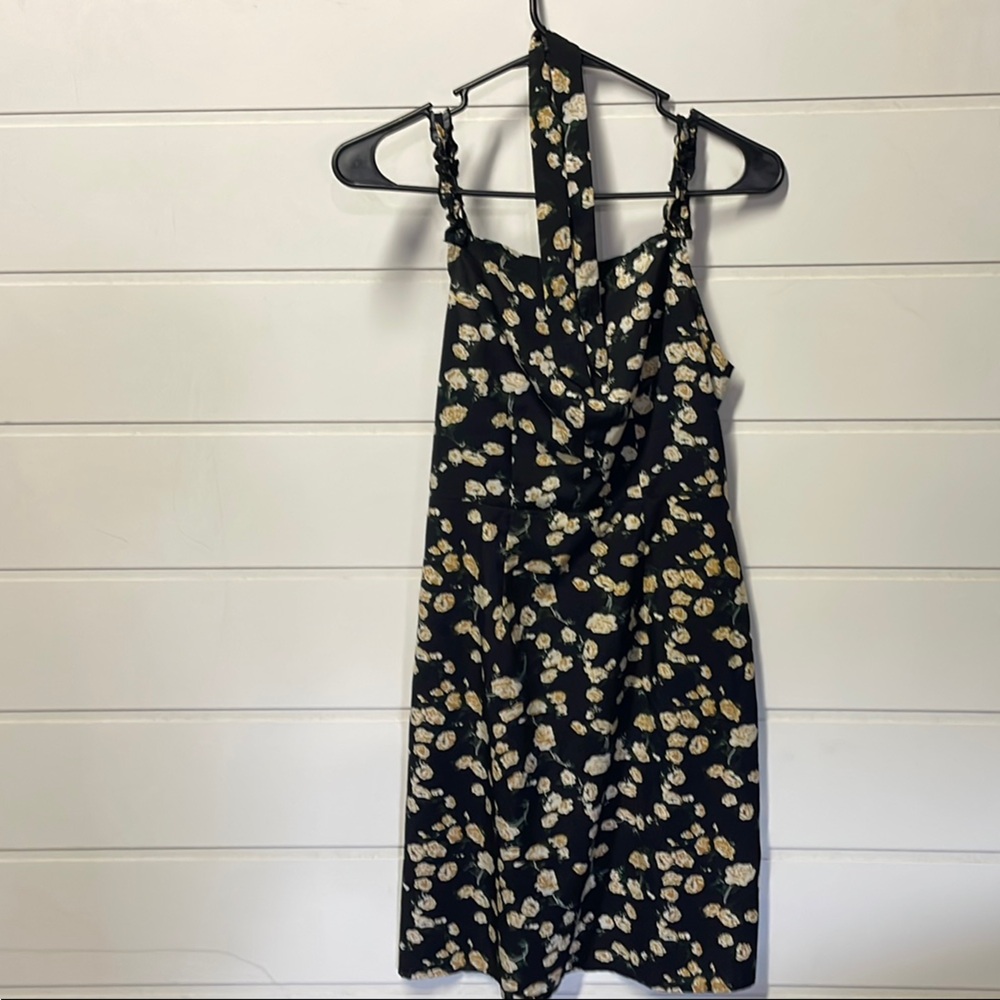 Dress with matching hair tie